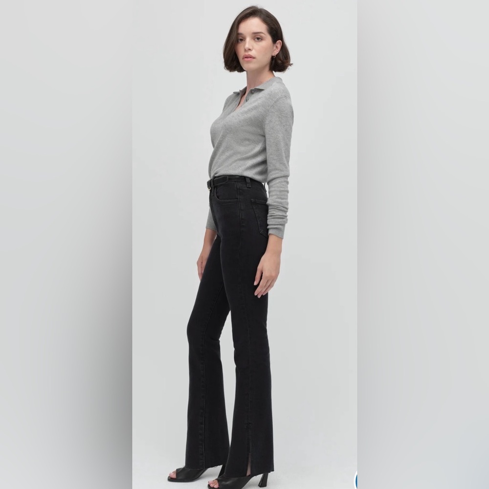 Favorite Daughter The Valentino Shortie Petite Super High Rise Cigarette Size 29 - Picture 3 of 8